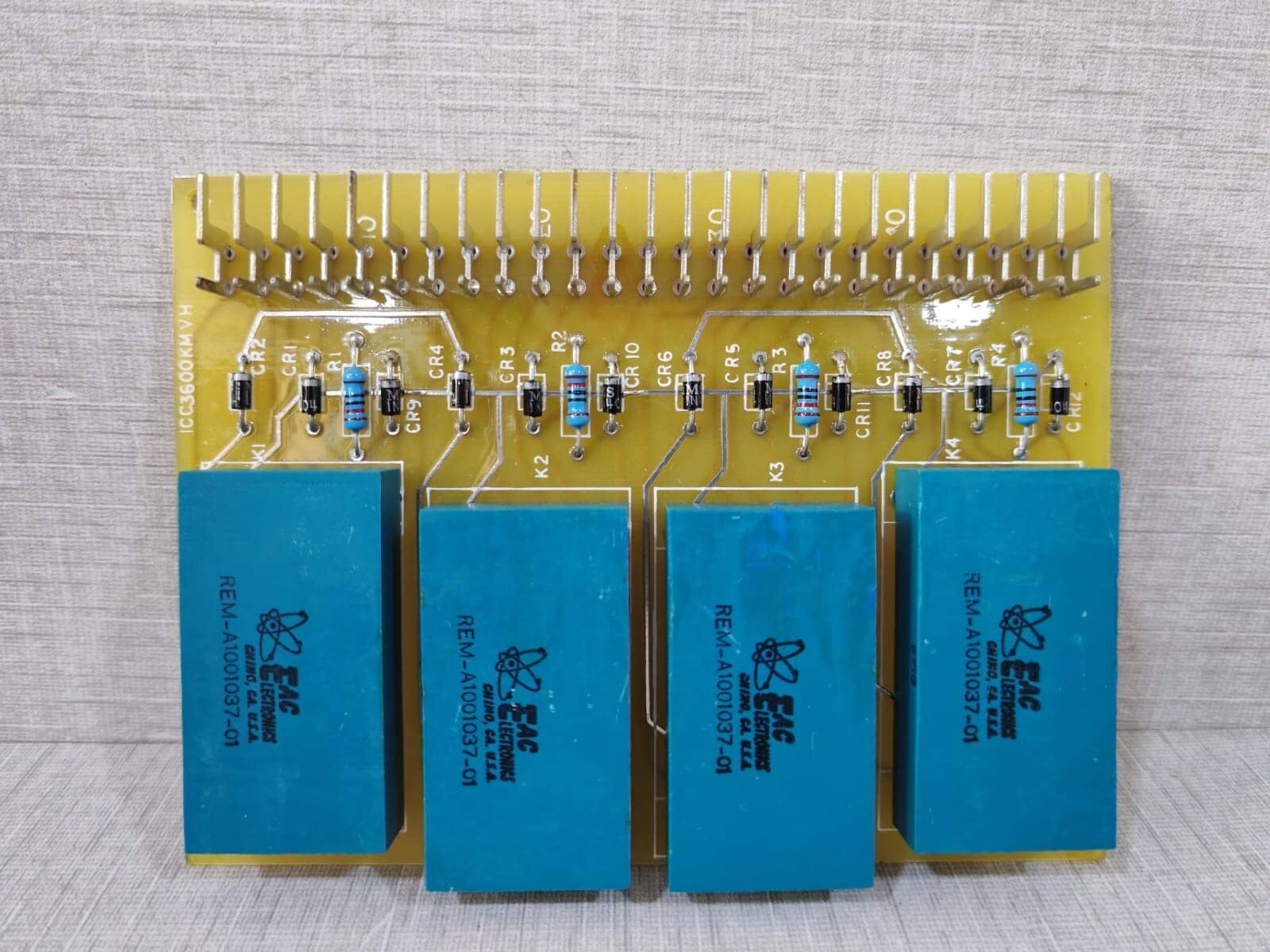 GE ICC3600KMVH RELAY CARD