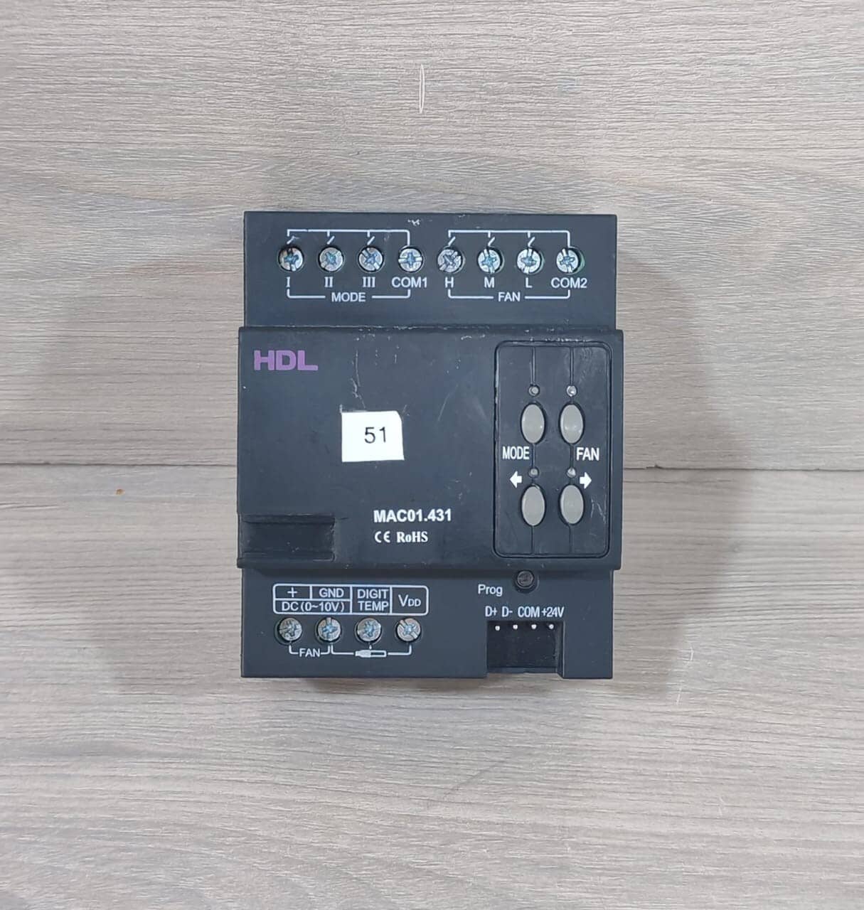 HDL MAC01.431 F/W VER.HDL-V03.11U HDL AIR CONDITION CONTROL MODULE