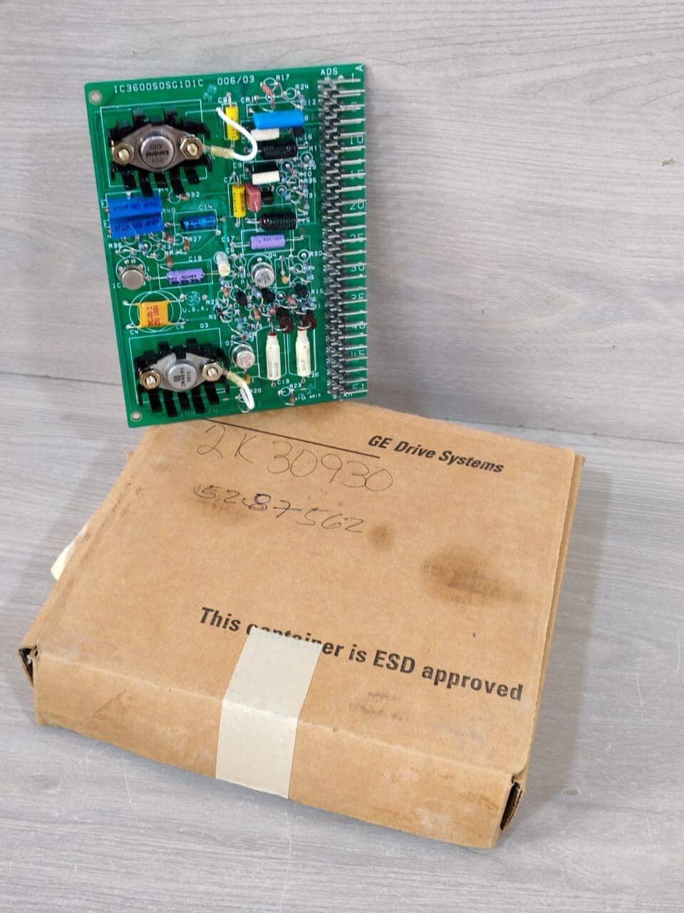 GE CIRCUIT BOARD IC3600S0SG1D1C 006/03