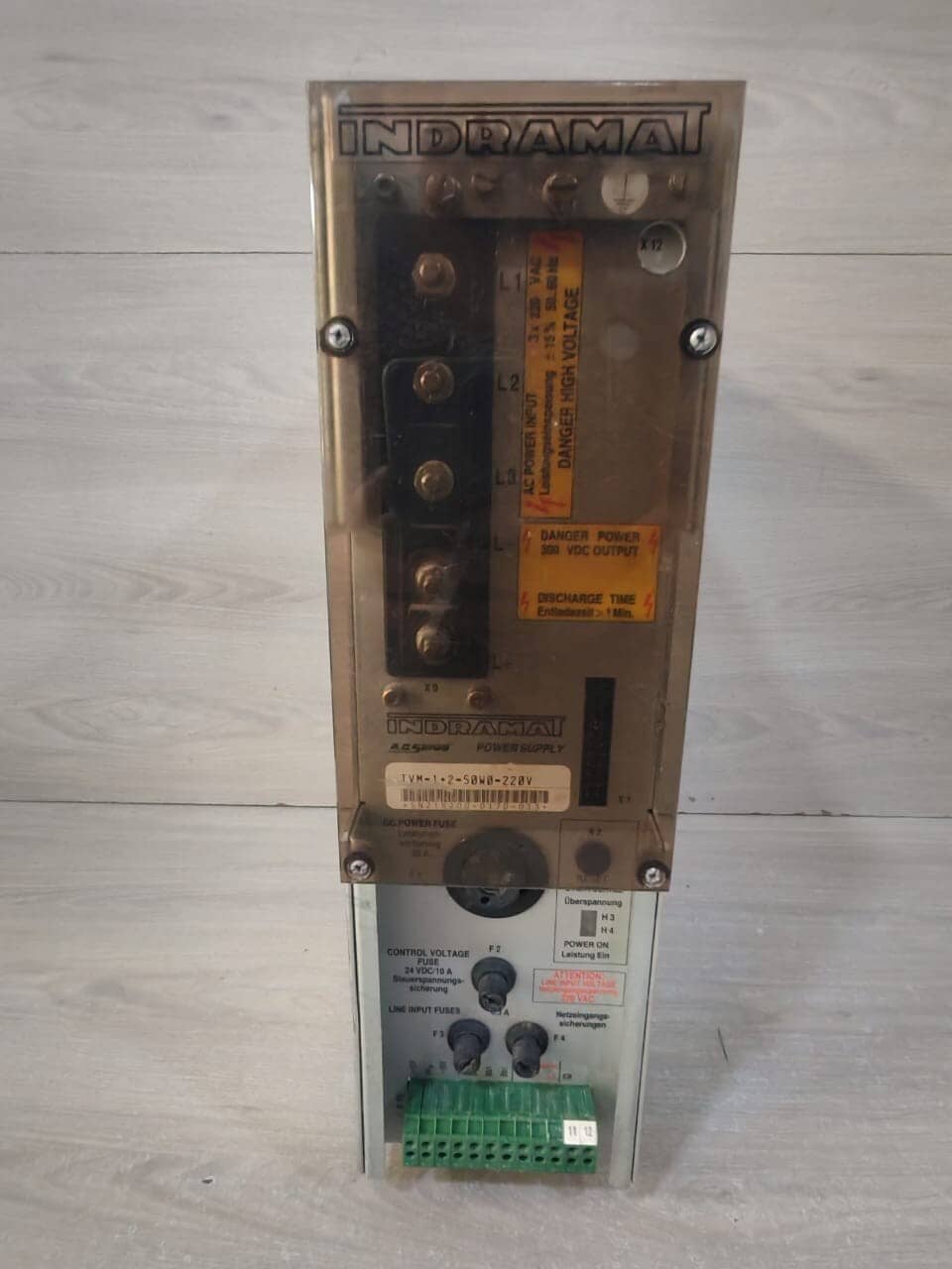 Indramat TVM-1.2-50W0-220 V A.C SERVO Power Supply
