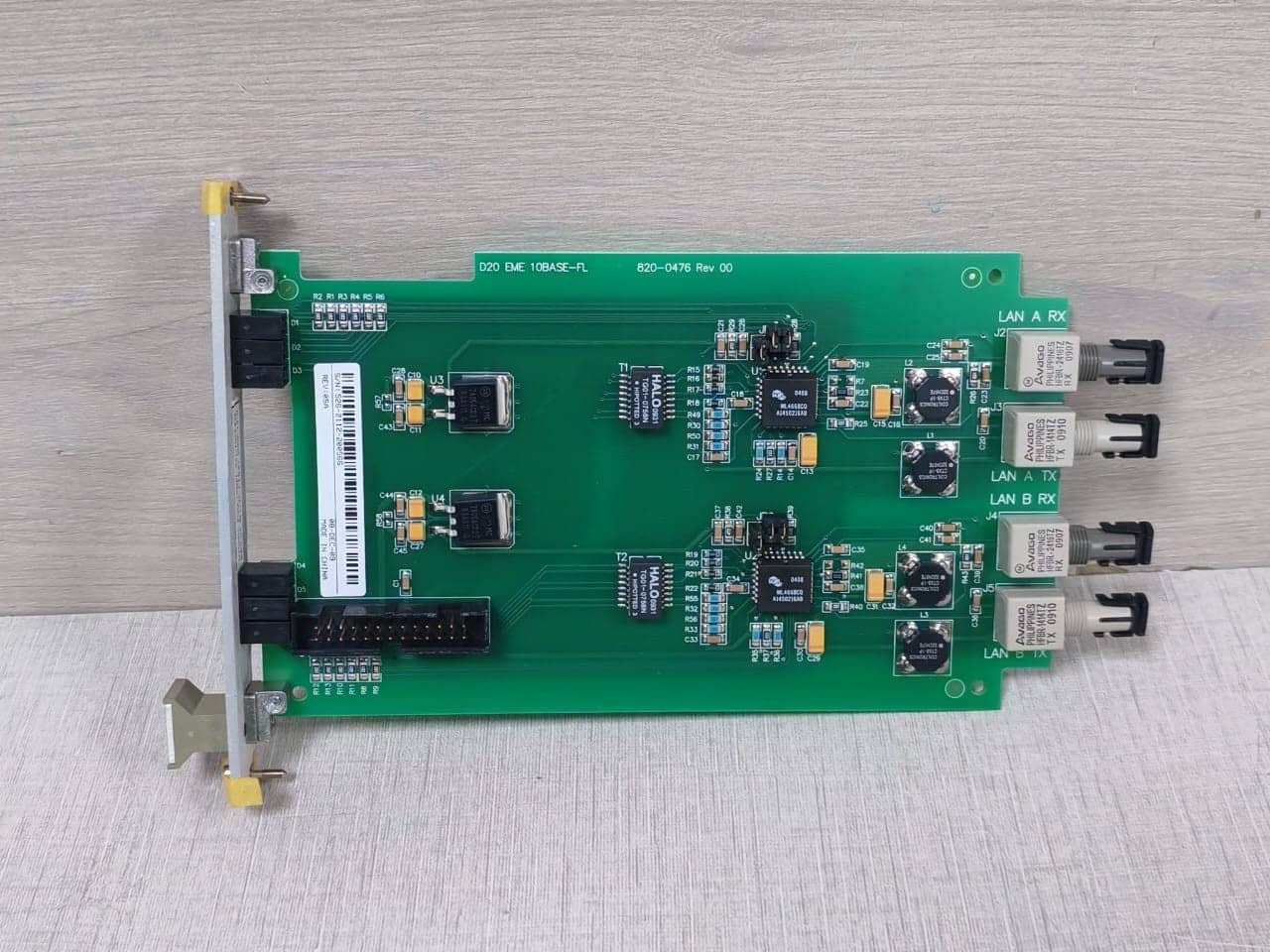 GE 820-0476 REV.00 Digital Input Submodule D20 EME 10BASE-FL
