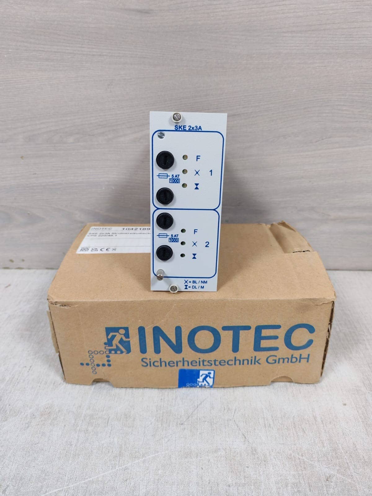 INOTEC SKE 2X3A 104218921 CIRCUIT SWITCHING BOARD CPS 220/48.1