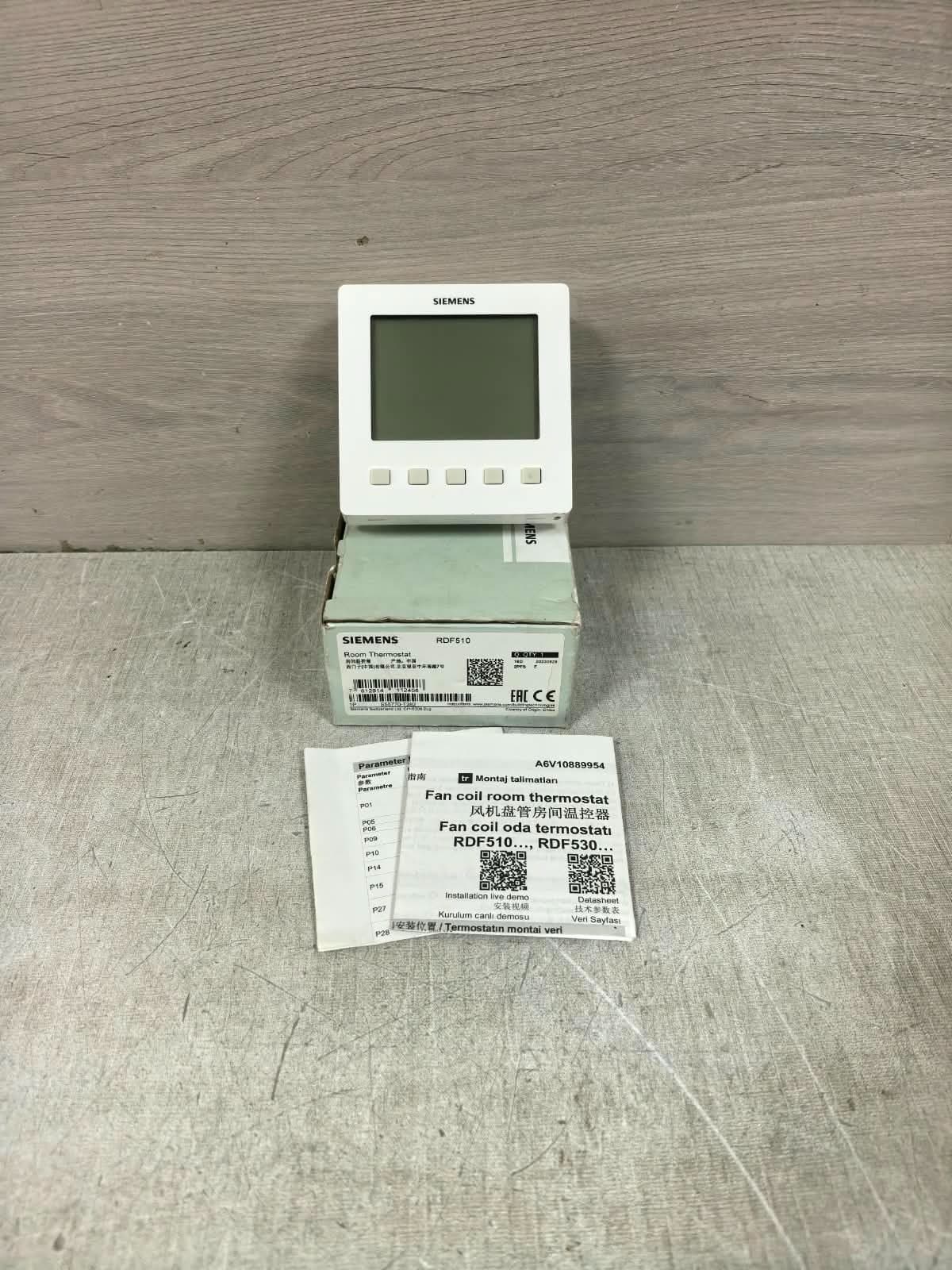 SIEMENS RDF510 ROOM THERMOSTAT 230V