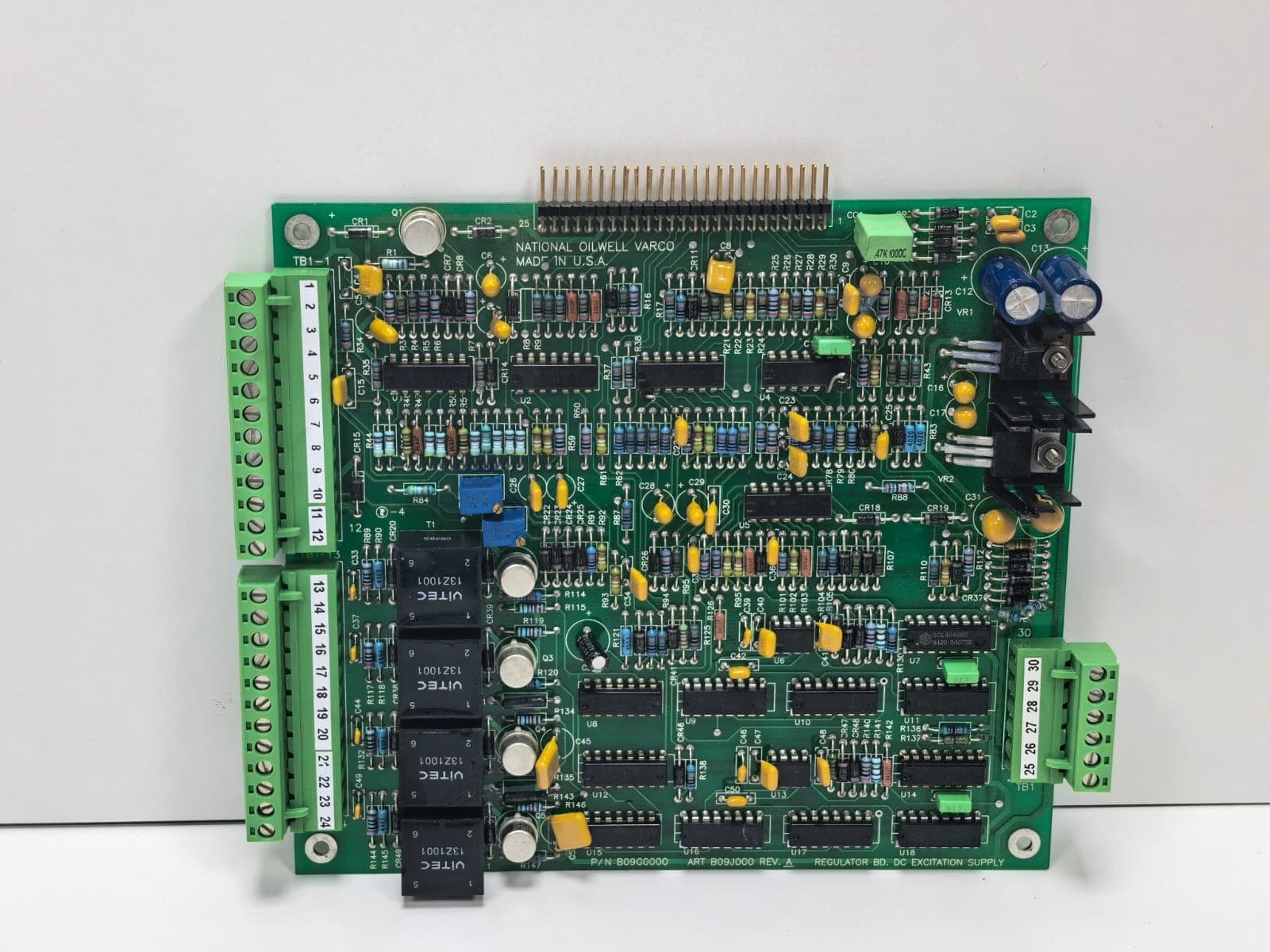 NATIONAL OILWELL VARCO B09G0000 REGULATOR BOARD DC EXCITATION SUPPLY