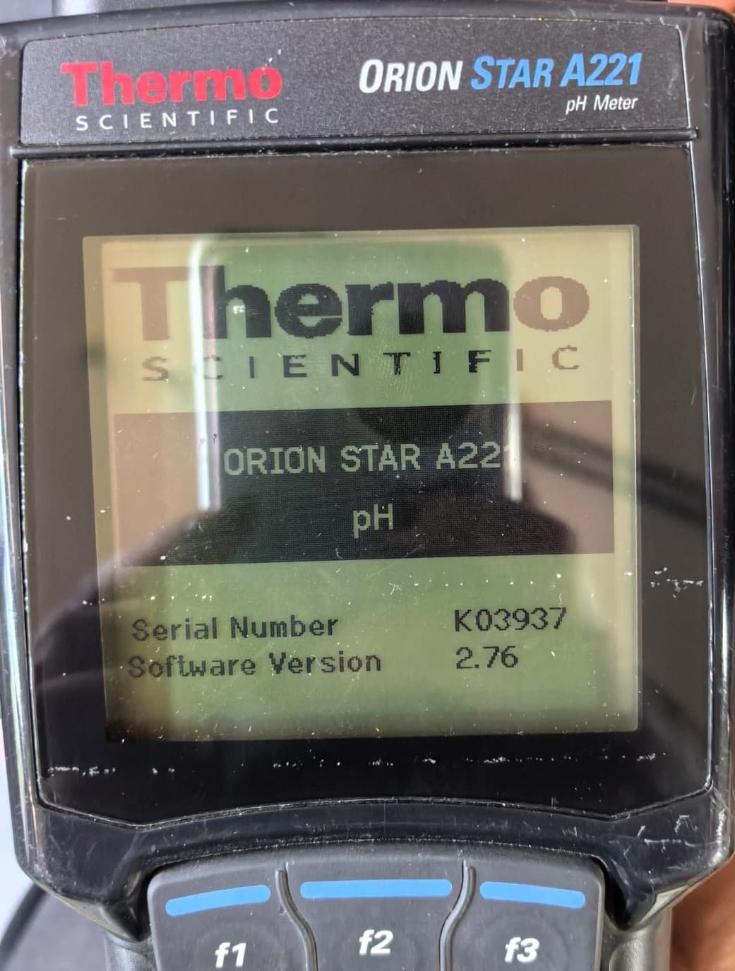 THERMO SCIENTIFIC ORION STAR A221 THERMO SCIENTIFIC ORION STAR A221 PH METER