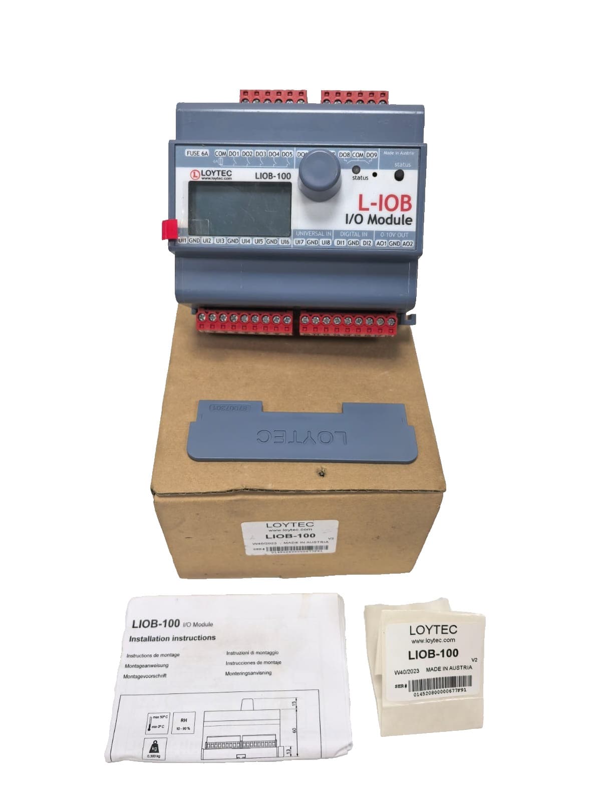 LOYTEC LIOB-100 LIOB-CONNECT I/O EXPANSION MODULE