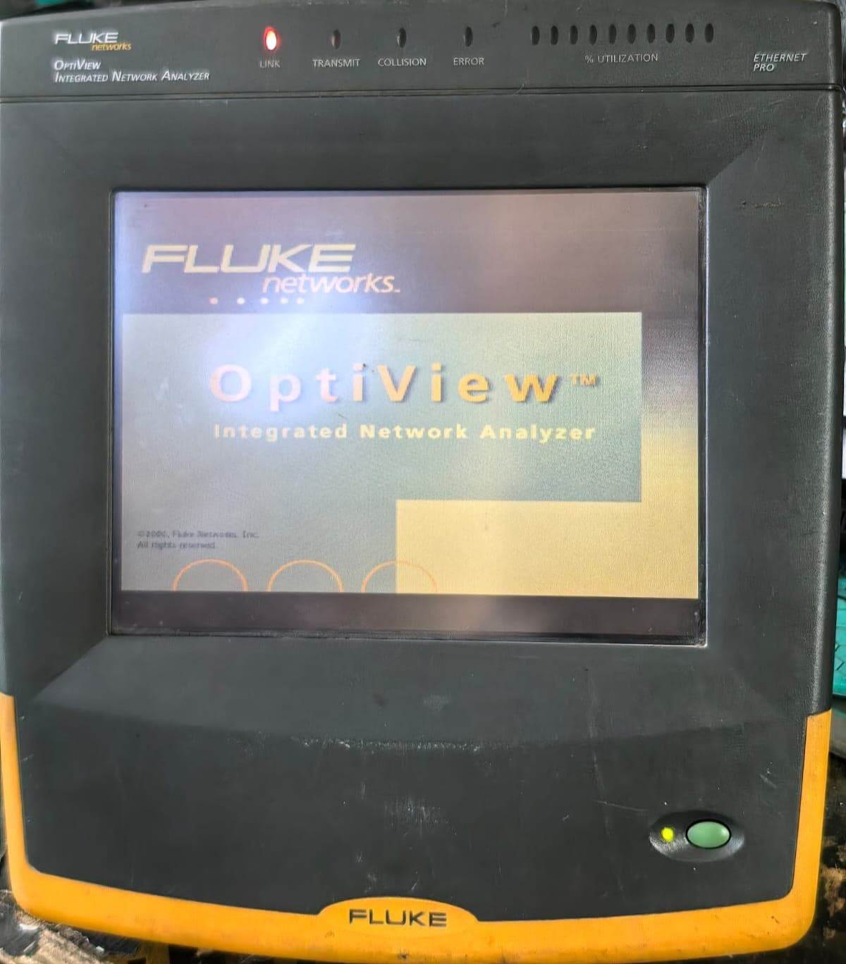 FLUKE NETWROKS OPTIVIEW PRO INTEGRATED NETWROK ANALYZER