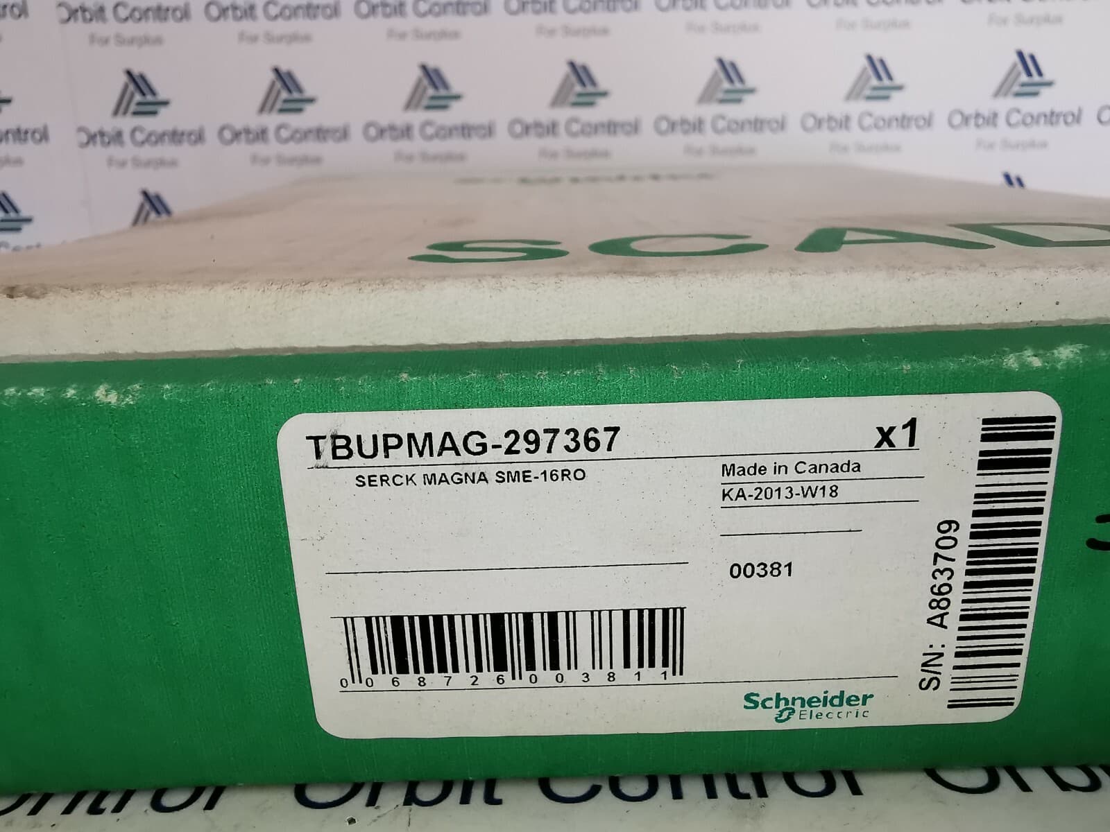 Schneider Electric TBUPMAG-297367 Schneider Electric TBUPMAG-297367 Serck Magna SME-16RO / ER-16DO 16 Relay Output