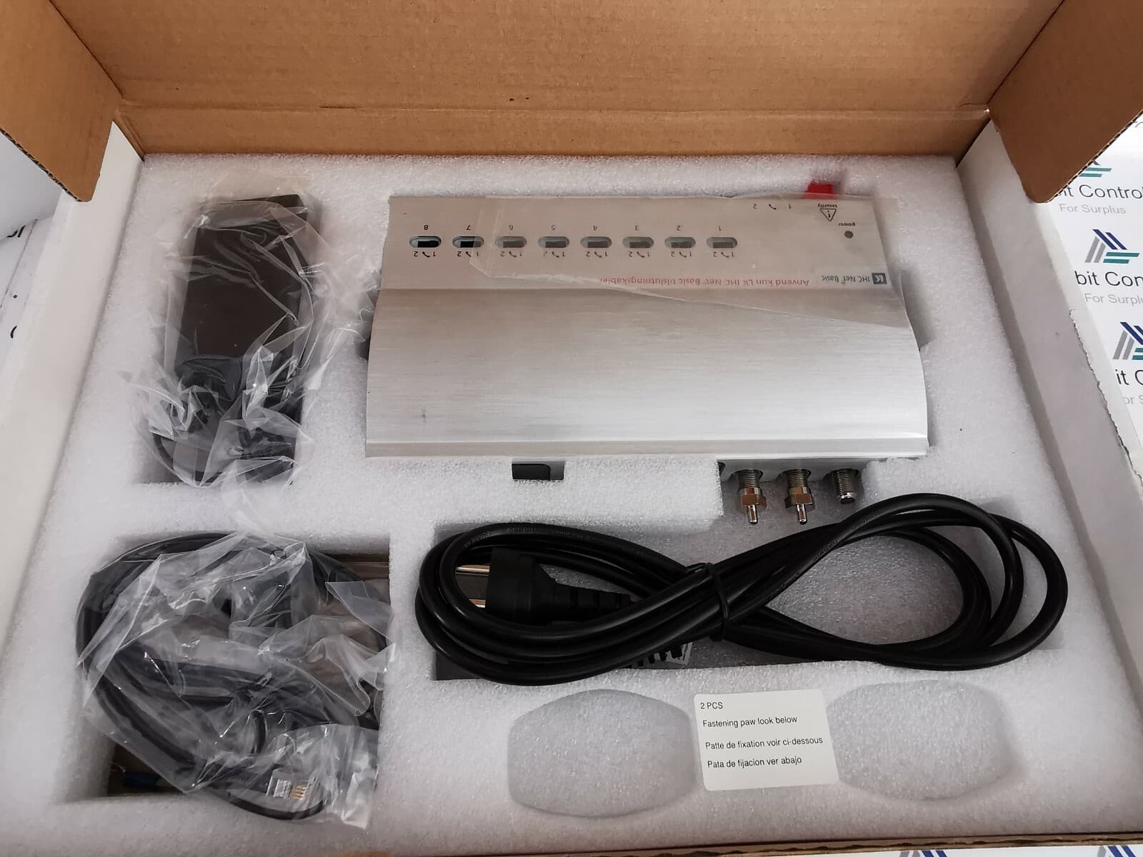 LK VDIR528000 Lk IHC Net Basic VDIR528000 / 8 Ports HUVUDENHET LEXCOM PERFORMANCE