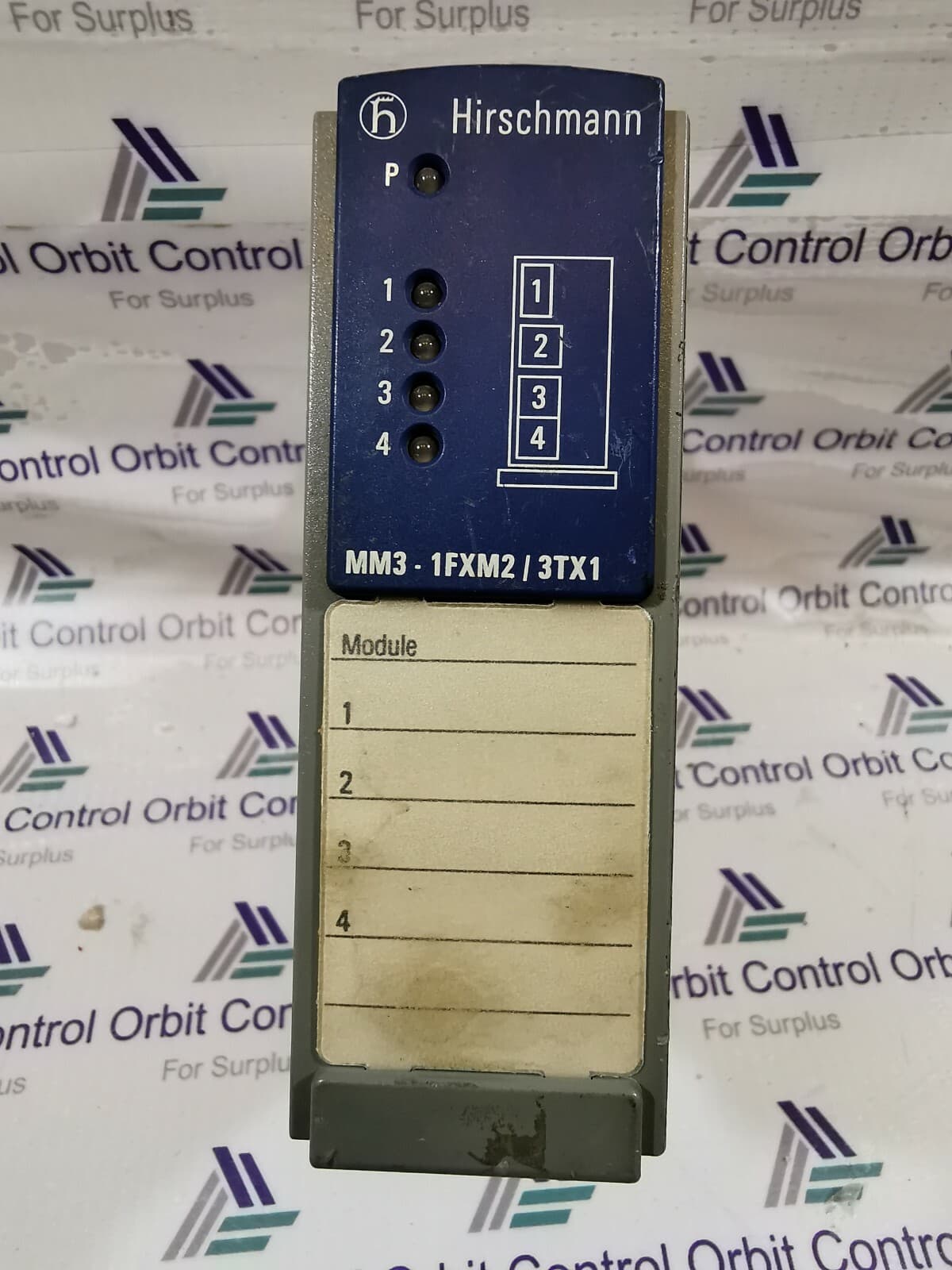 HIRSCHMANN MICE MEDIA MODULE, MM3-1FXM2/3TX1