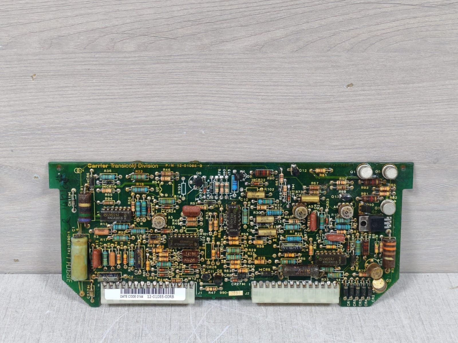 Carrier Transicold Division 12-01085-0 PLC Board