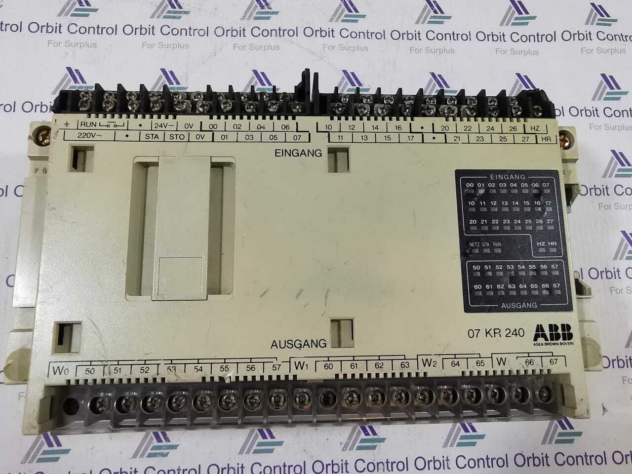 ABB 07 KR 240 /GJV3 0724 02 R1 -07 KR 240dR1 CONTROLLER