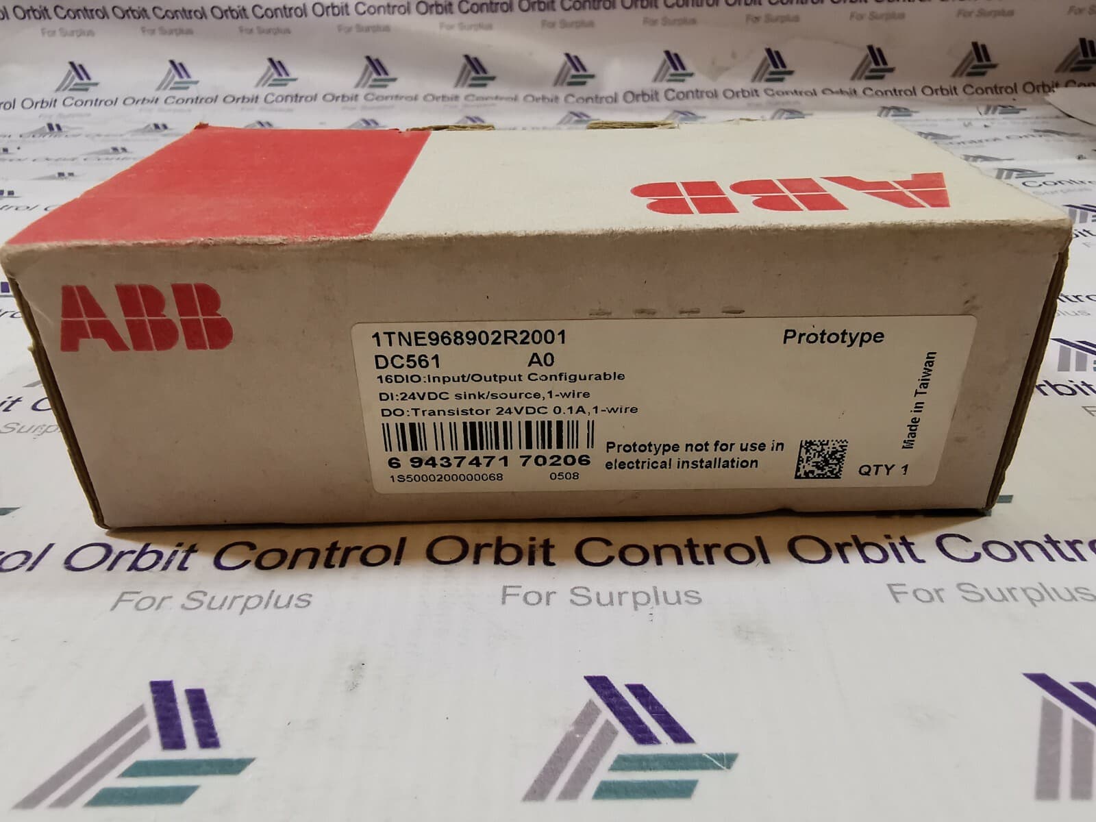 ABB DC561 ABB 1TNE968902R2001 DC561 RELAY MODULE