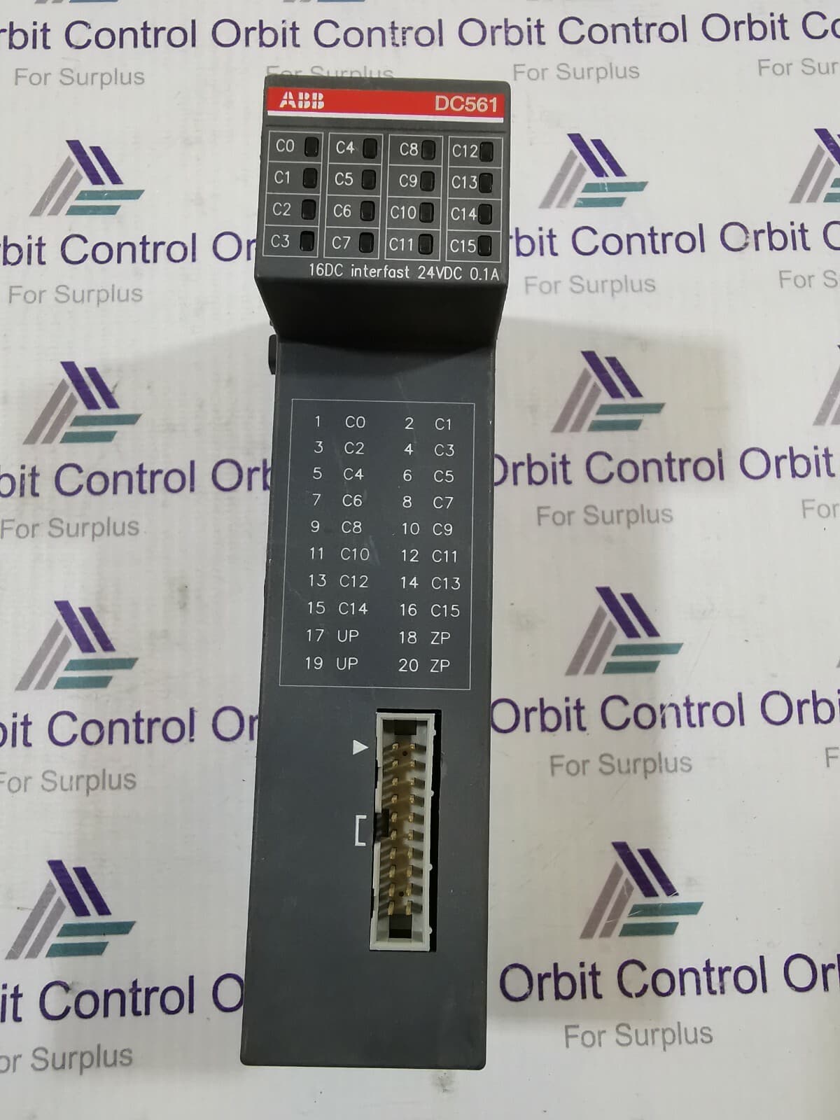 DC561 ABB 1TNE968902R2001 RELAY MODULE