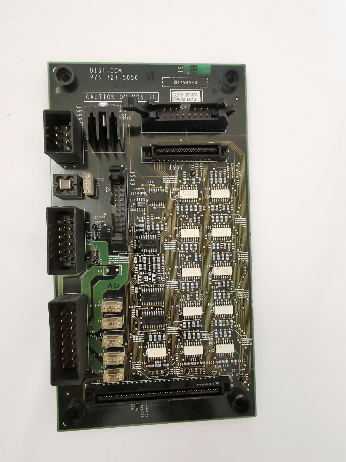HITACHI DIST-COM CONTROL BOARD PN 727-5056 (BROKEN CLIP)