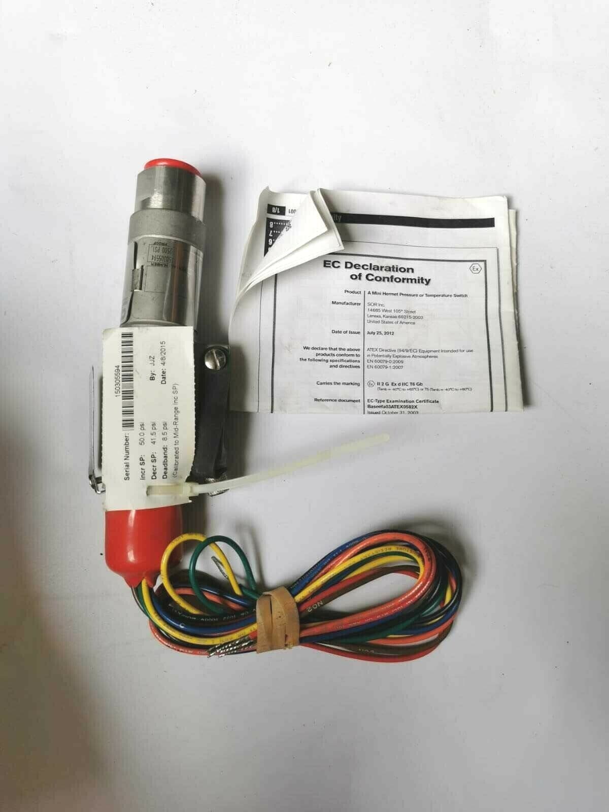 Pressure Switch 6AH-AG3-N4-C2A