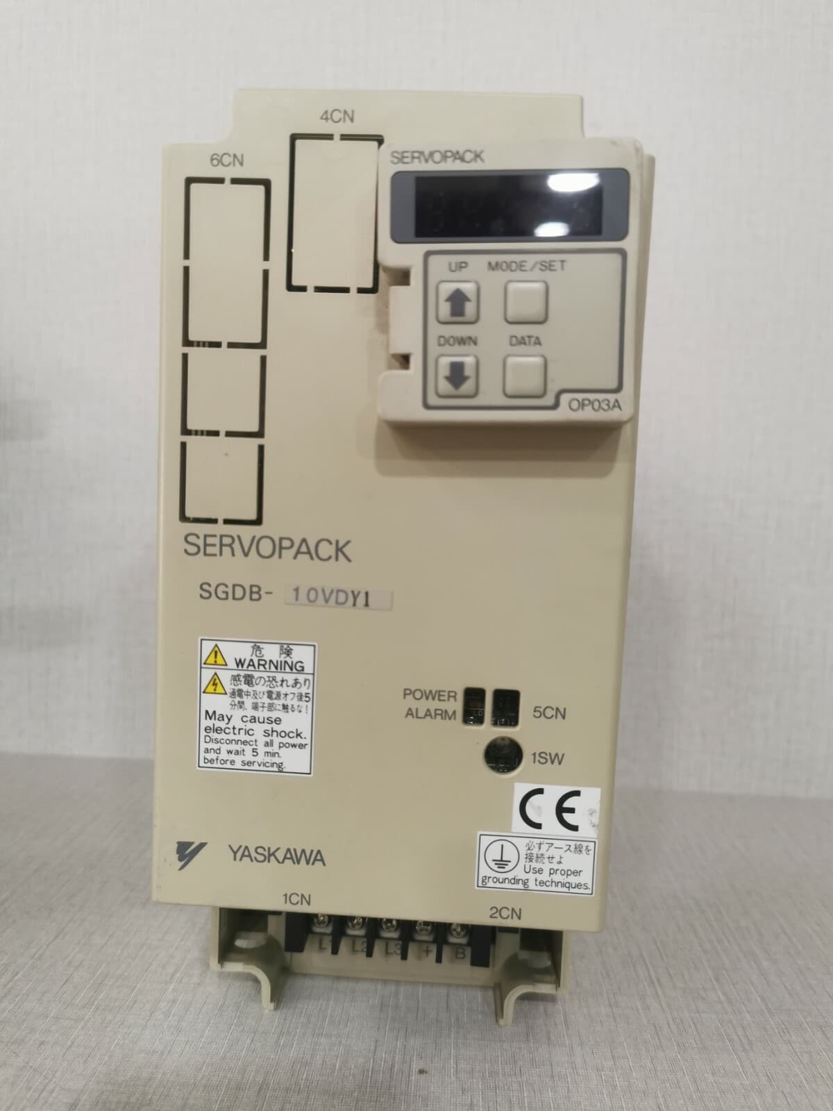 YASKAWA ASERVOPACK SGDB-10VDY1 YASKAWA SERVOPACK SGDB-10VDY1 SERVO DRIVE