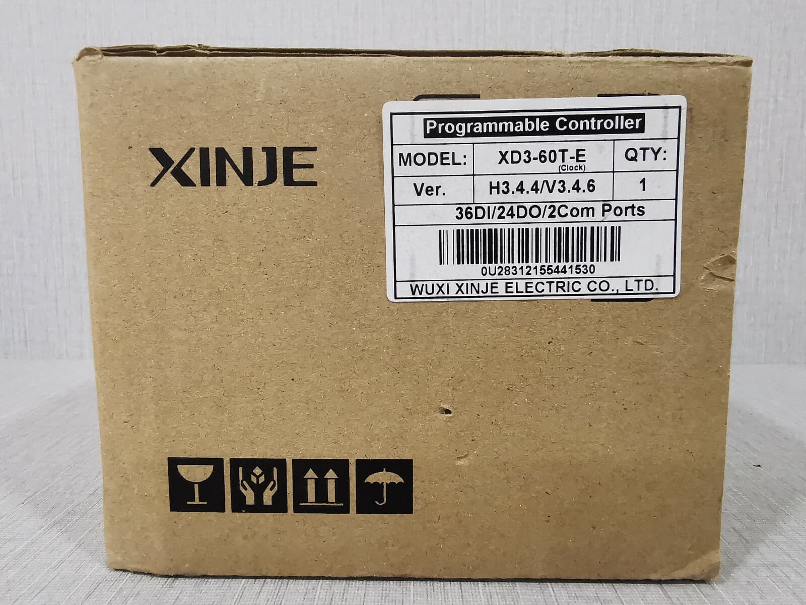 XINJE XD3-60T-E PROGRAMMABLE CONTROLLER H3.4.4/V3.4.6