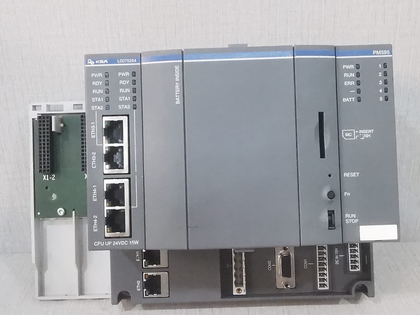 ABB PM595-4ETH-F B0 PLC Processor Programmable Logic Controller 1SAP155500B3279