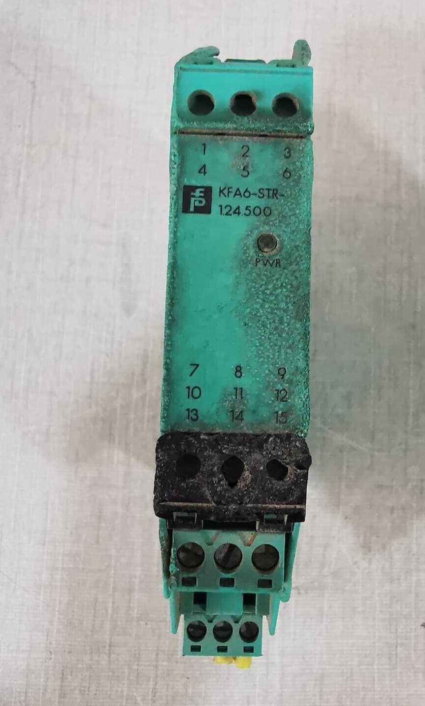 PEPPERL+FUCHS KFA6-STR-124.500 P/N: 46544 Power Supply - BURNT