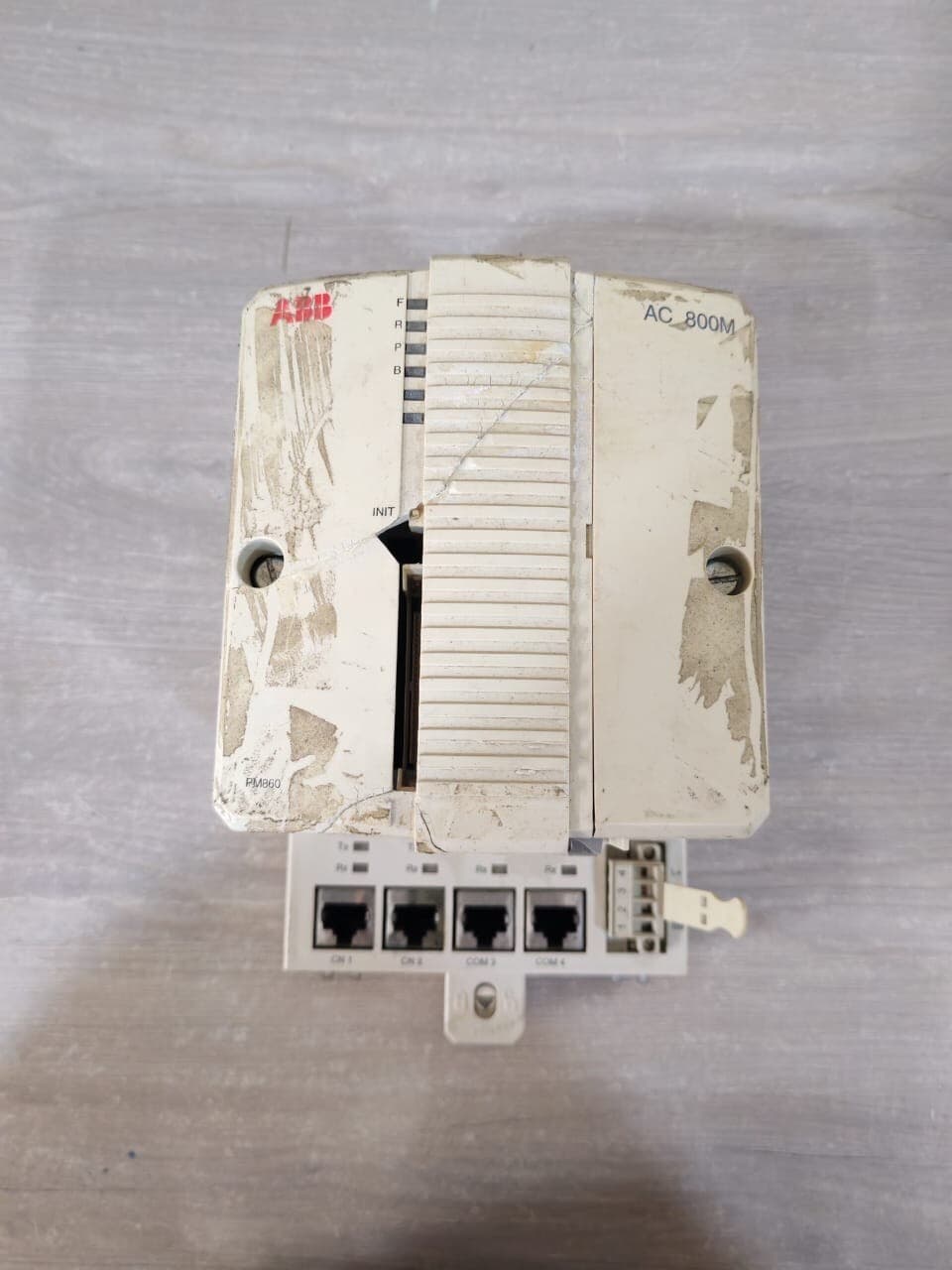 ABB PM860 Processor Unit with Base PM860K01 3BSE018100R1 PR;K