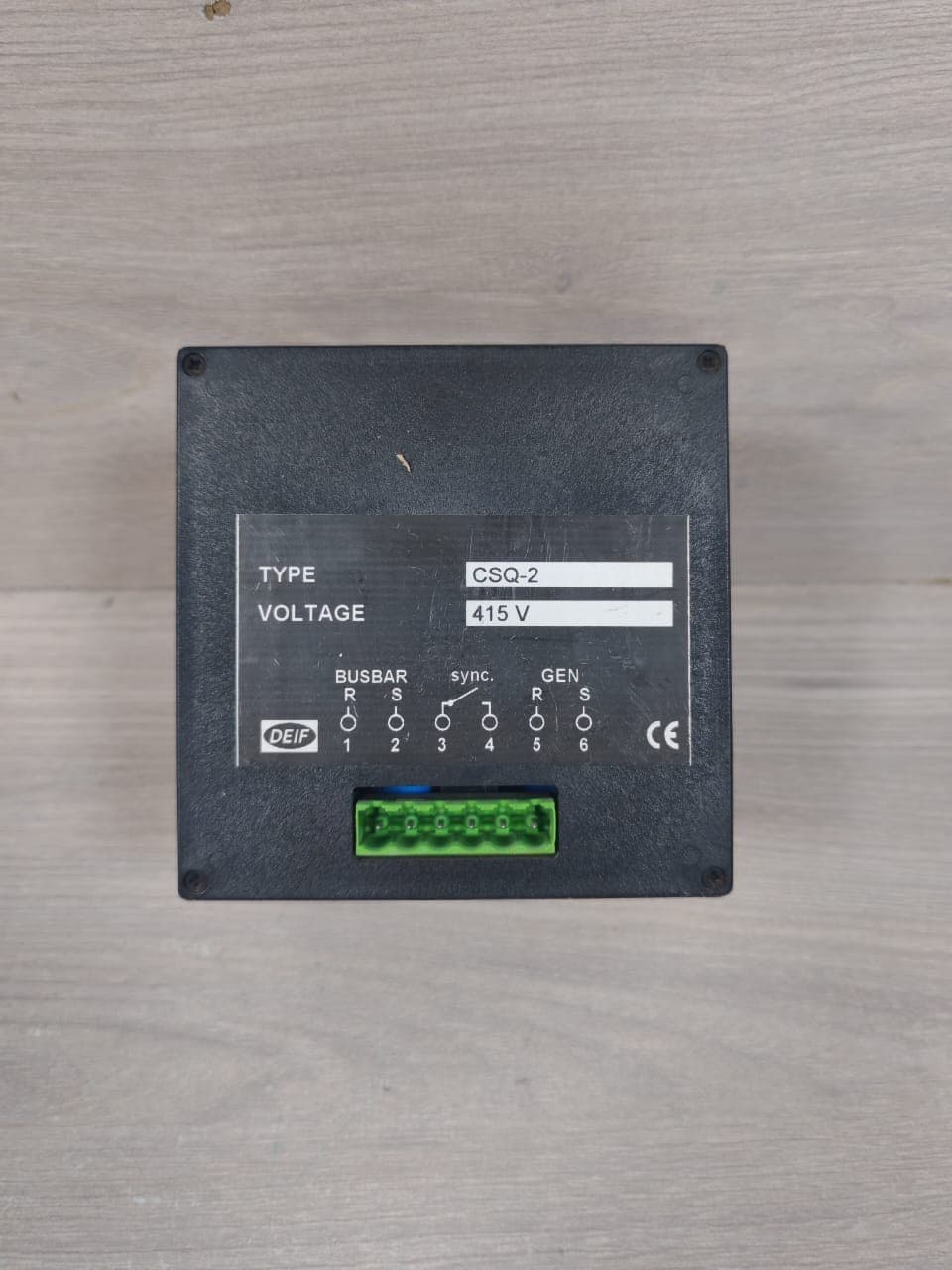 DEIF CSQ-2 SYNCHROSCOPE 415V