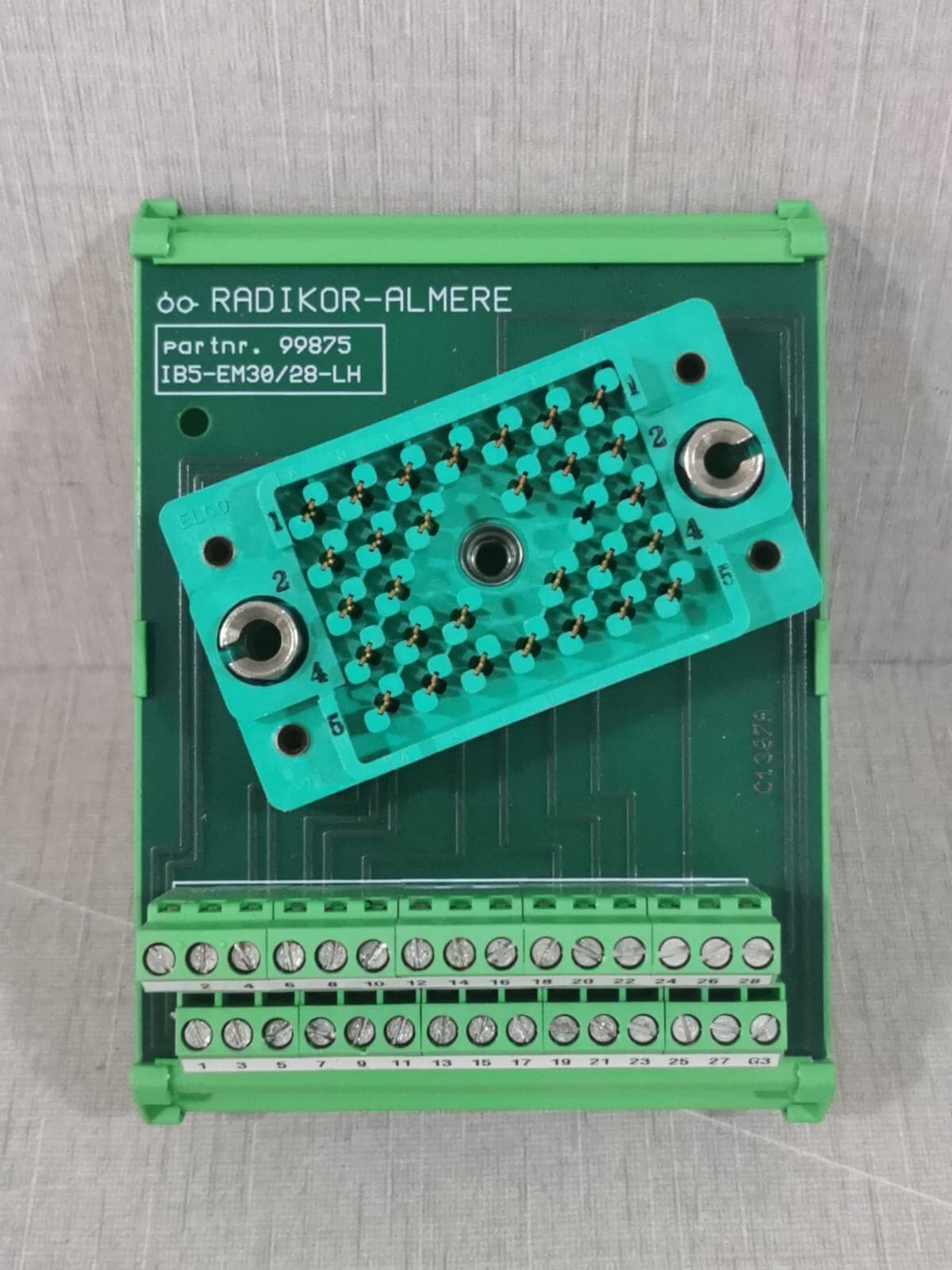 AXIO IB 5-EM30-LH/RHT 2307125 RADIKOR-ALMERE 99875 INTERCONNECTION BOARD