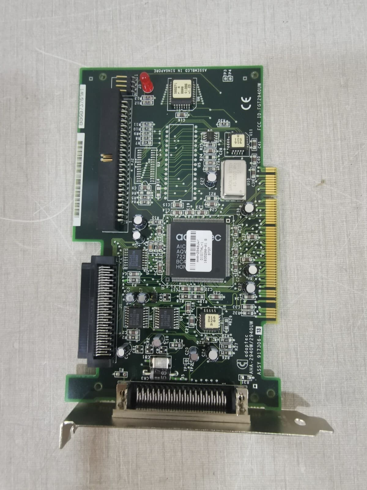 Adaptec AHA-2940W/2940UW ASSY 917306-13 Control Board