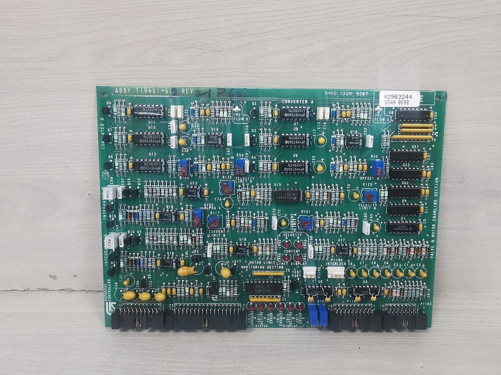 Gilbarco ASSY T19401-G2 REV.1R Control Board