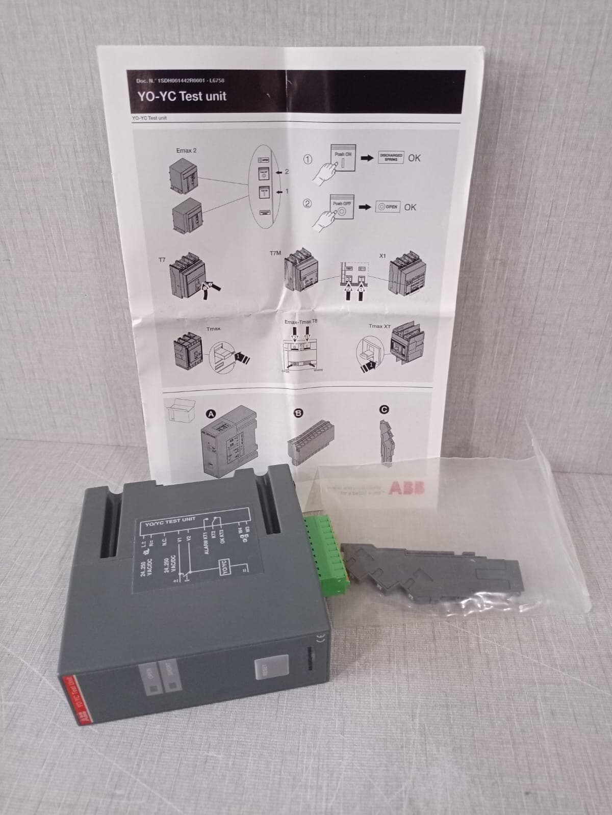 ABB YO/YC ABB YO/YC Test Unit