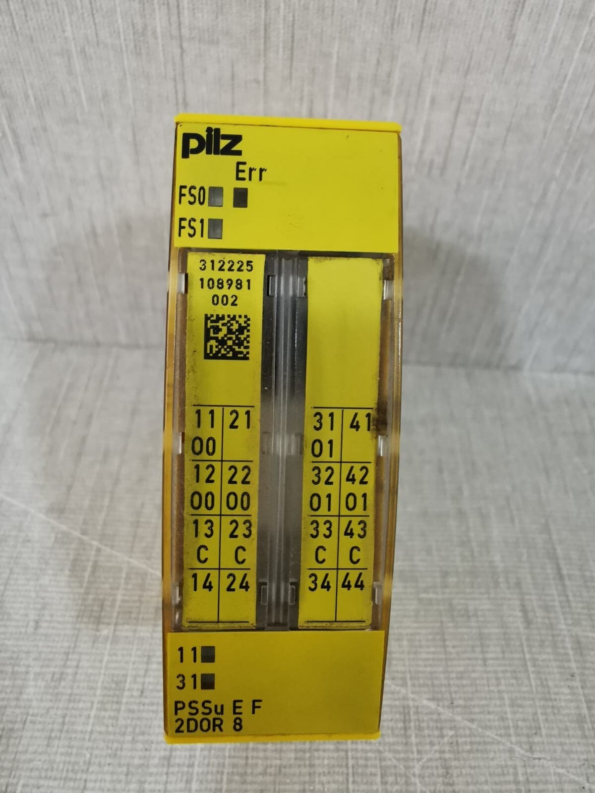 Pilz PSSu E F 2DOR 8 / 312225 Safety Module