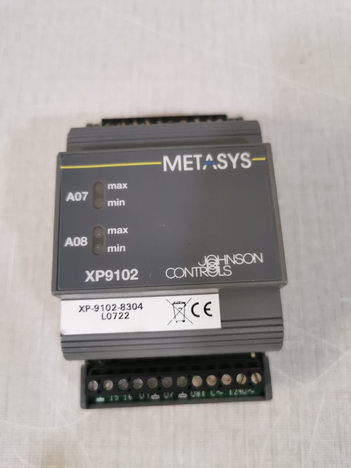 Johnson Controls Metasys XP-9102-8304 Extension Module XP9102