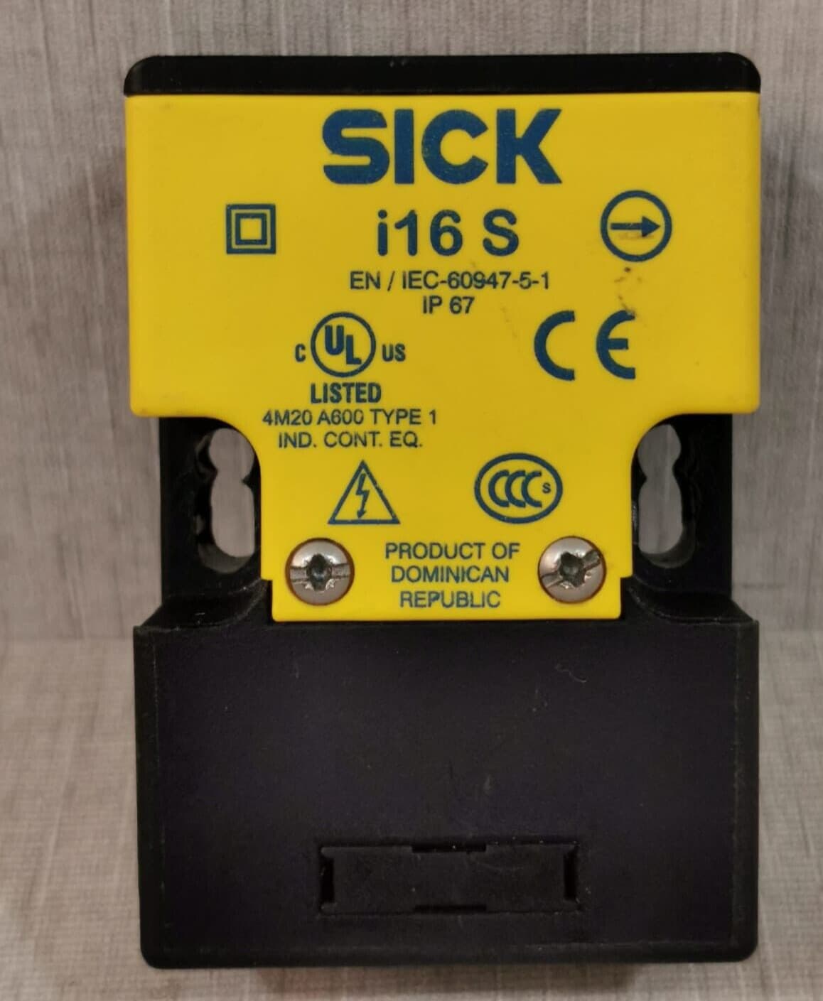 SICK I16-SA113 Electro-Mechanical Safety Switch i16S