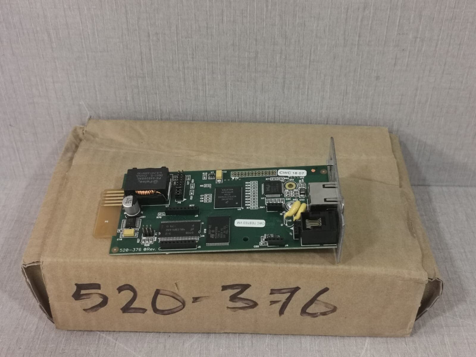 Emerson Chloride ManageUPS Net Adapter II 520-376 REV.C AM-SP-C-S01