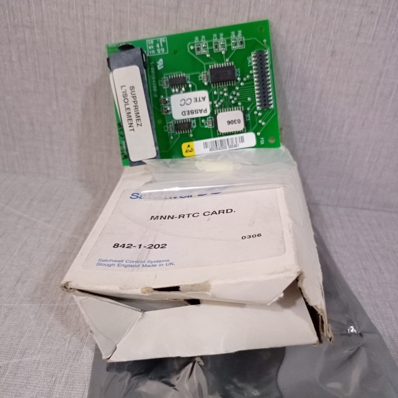 Satchwell MNN-RTC Printed Circuit Board
