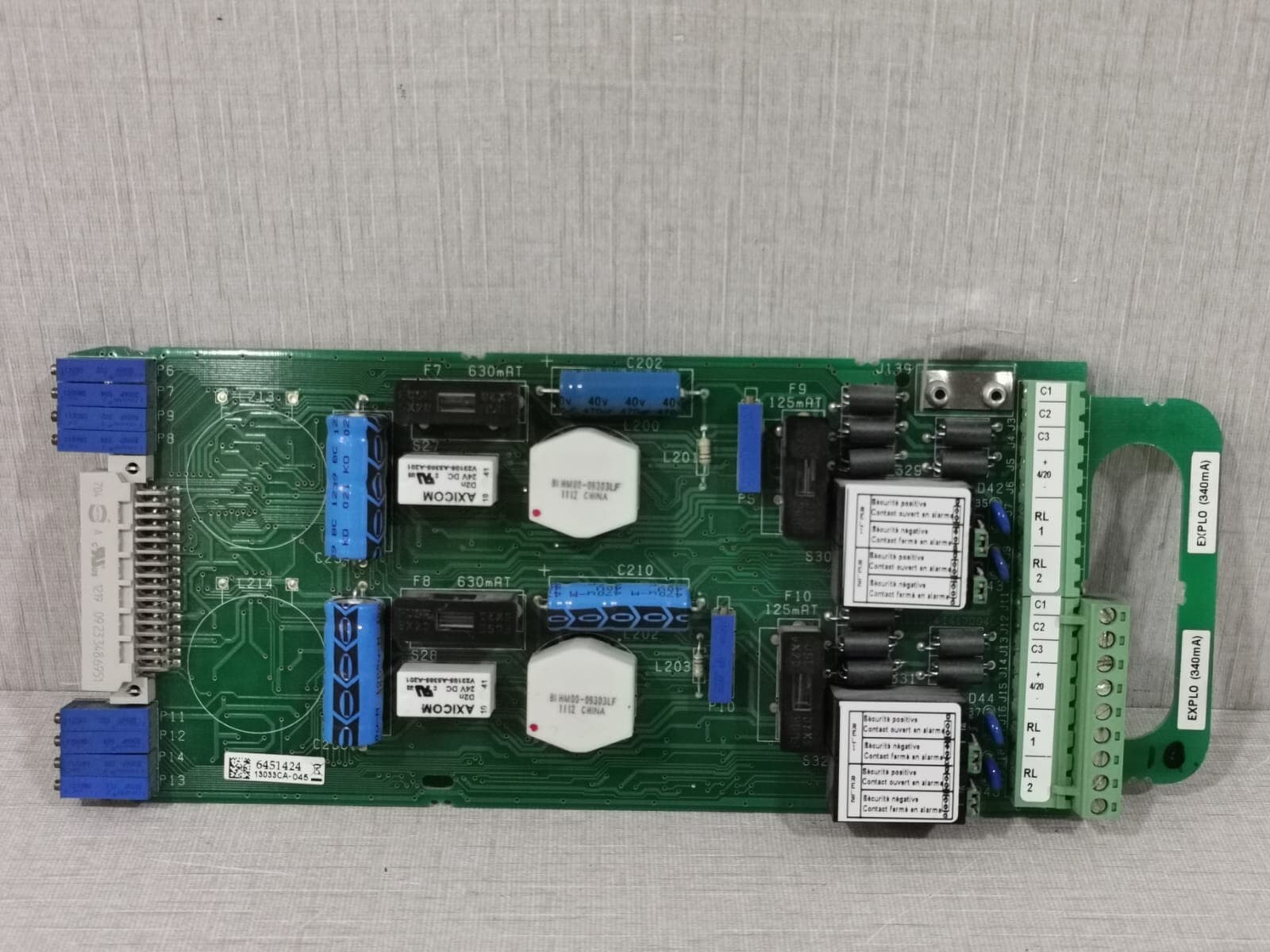 6451424-13033CA /340mA CARD for OLDHAM MX52 Gas Detection Controller