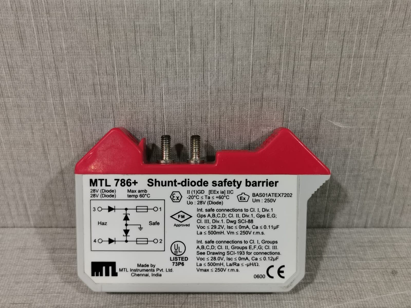 MTL 786+ SHUNT-DIODE SAFETY BARRIER