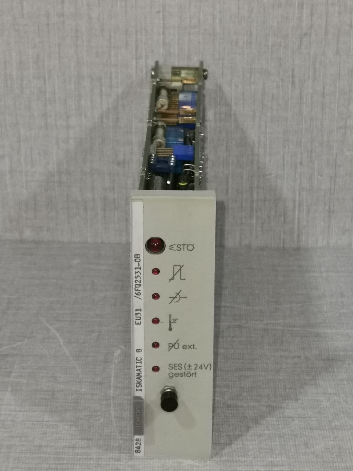 SIEMENS 6FQ2531-0B /EU31 ISKAMATIC B POWER SUPPLY MONITORING MODULE