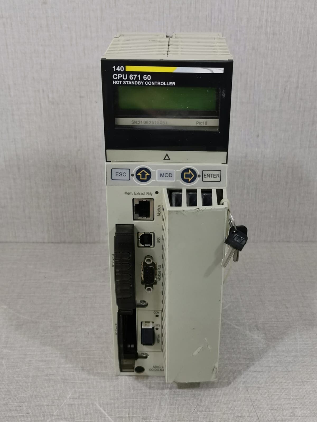 Schneider Electric 140CPU67160 SV: 2.5 Hot Standby Controller Modicon Quantum