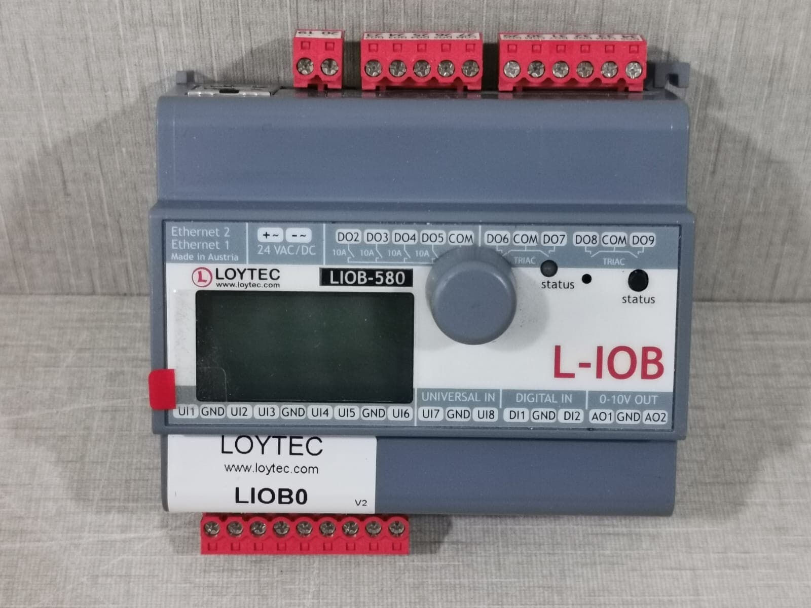 LOYTEC LIOB-580 L-IOB I/O CONTROLLER