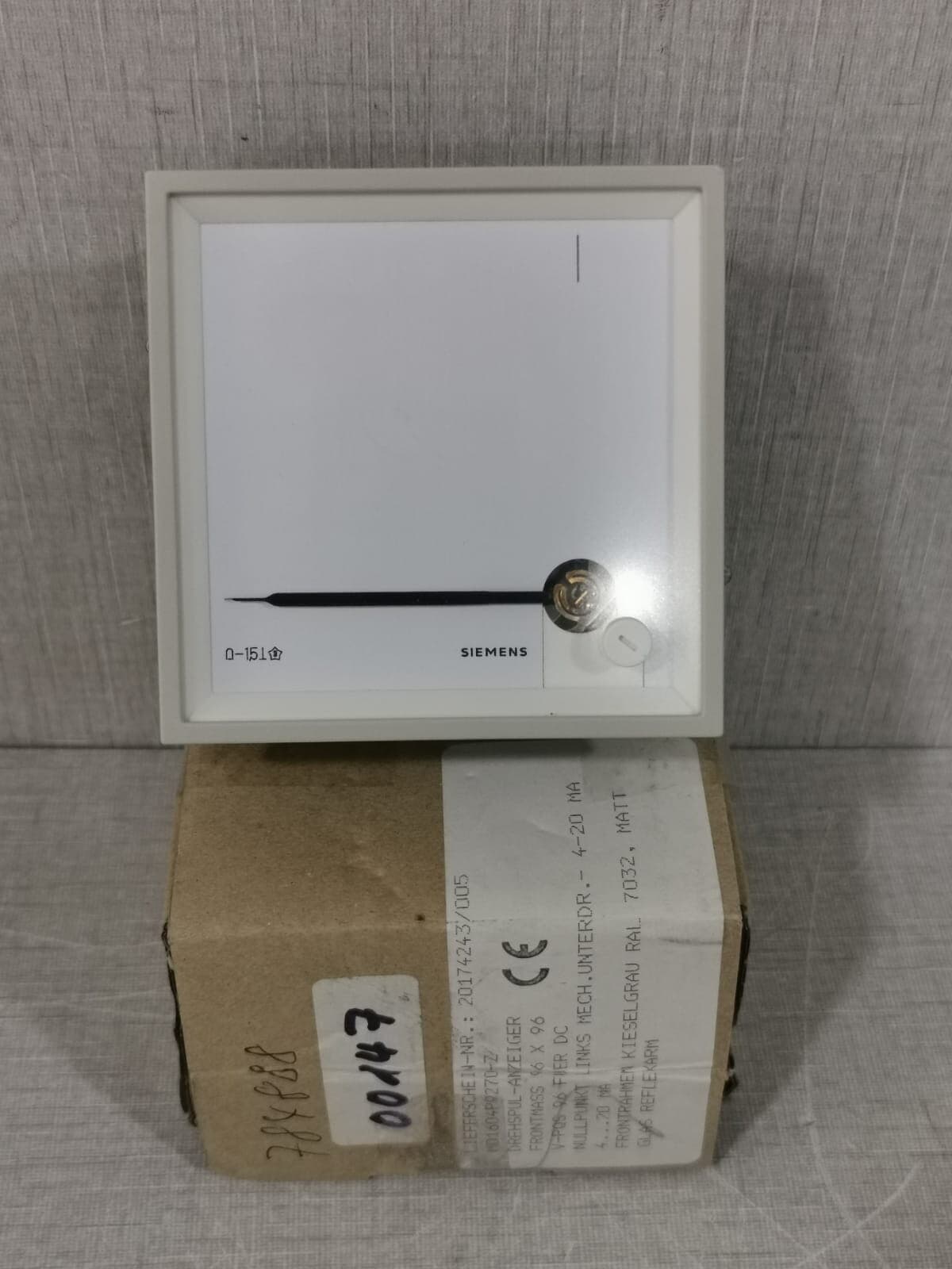 SIEMENS M01604P270-Z ROTARY COIL INDICATOR