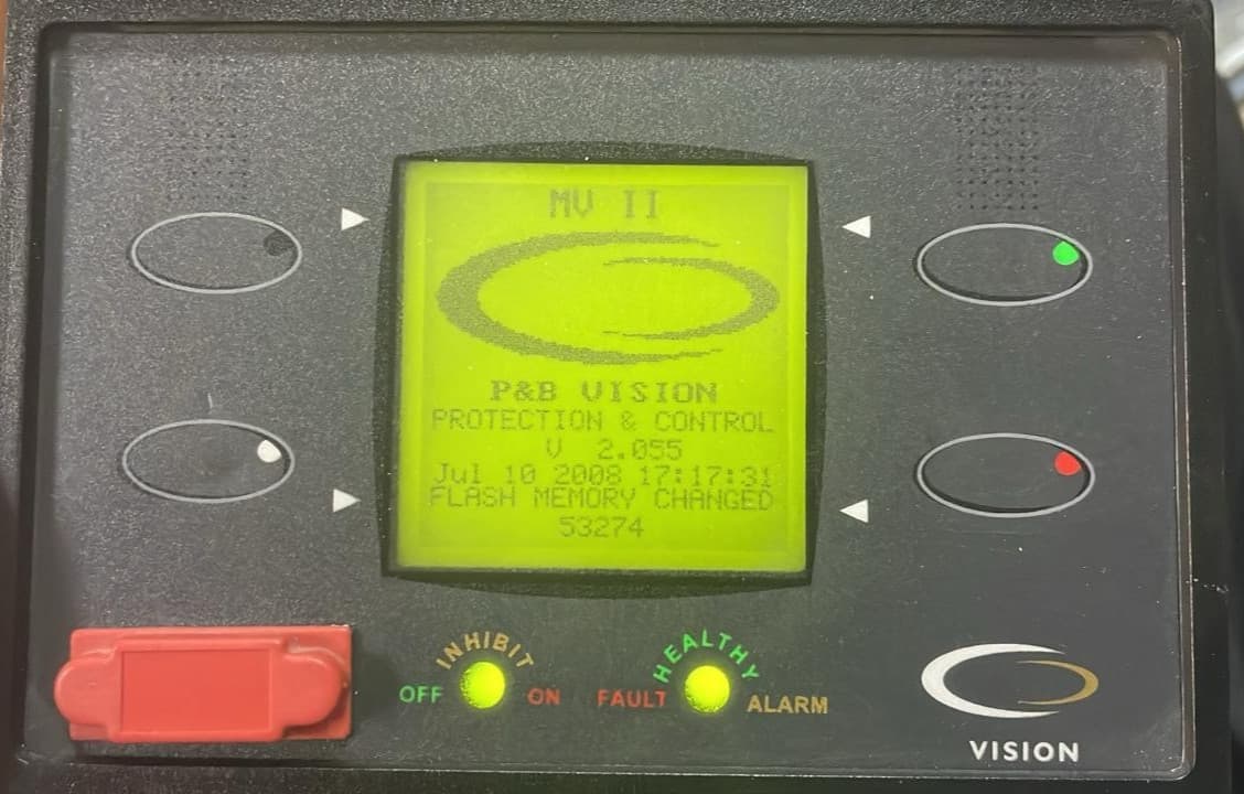 P+B ENGINEERING MOTORVISION PROFIBUS DIGITAL PROTECTION RELAY- TRIED & TESTED