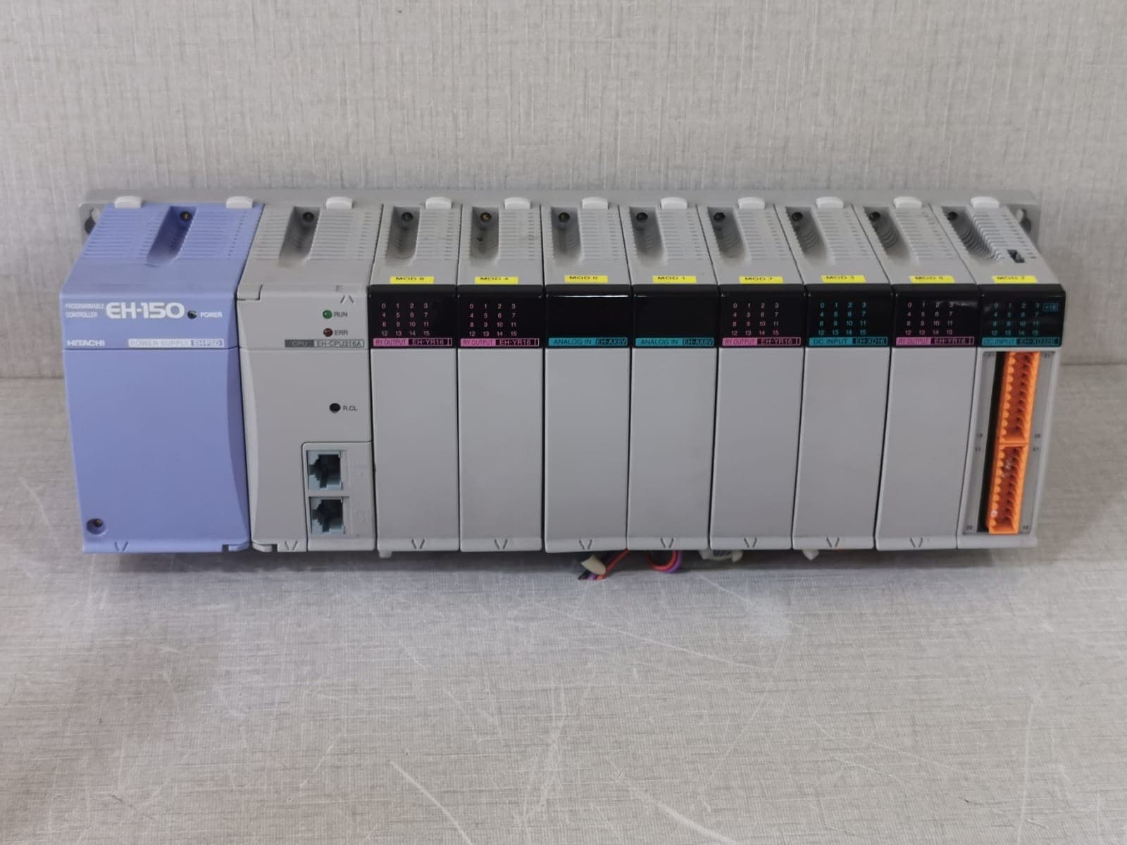 HITACHI EH-PSD EH-150 POWER SUPPLY PROGRAMMABLE CONTROLLER PANEL