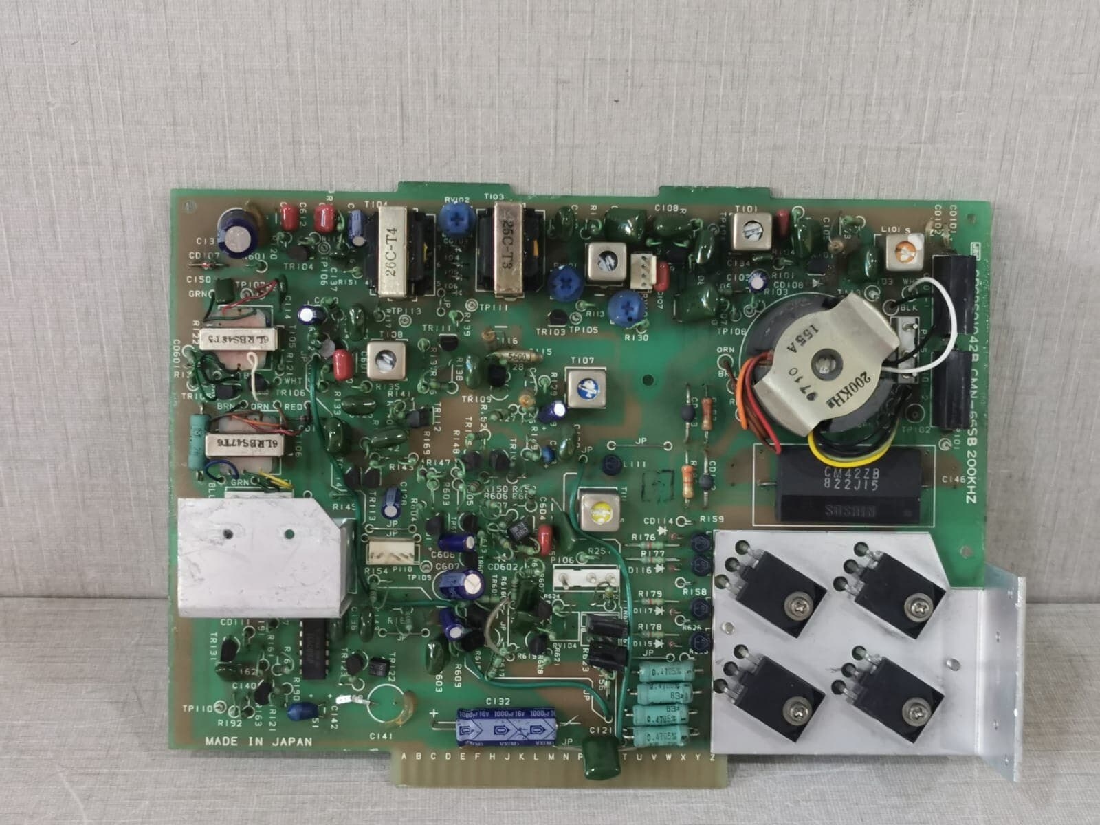 JRC 6PCBS01042B CMN-65SB 200KHZ PCB BOARD