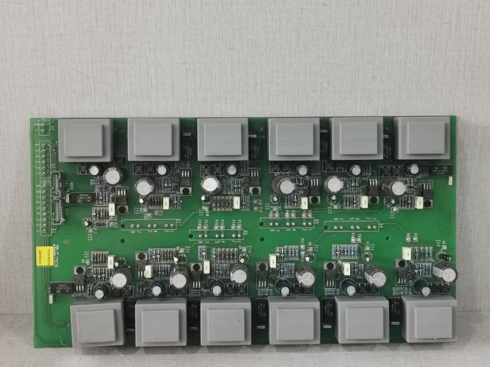 SIEMENS 0128750/D10 BOARD TRIGGERING AMPLIFIER