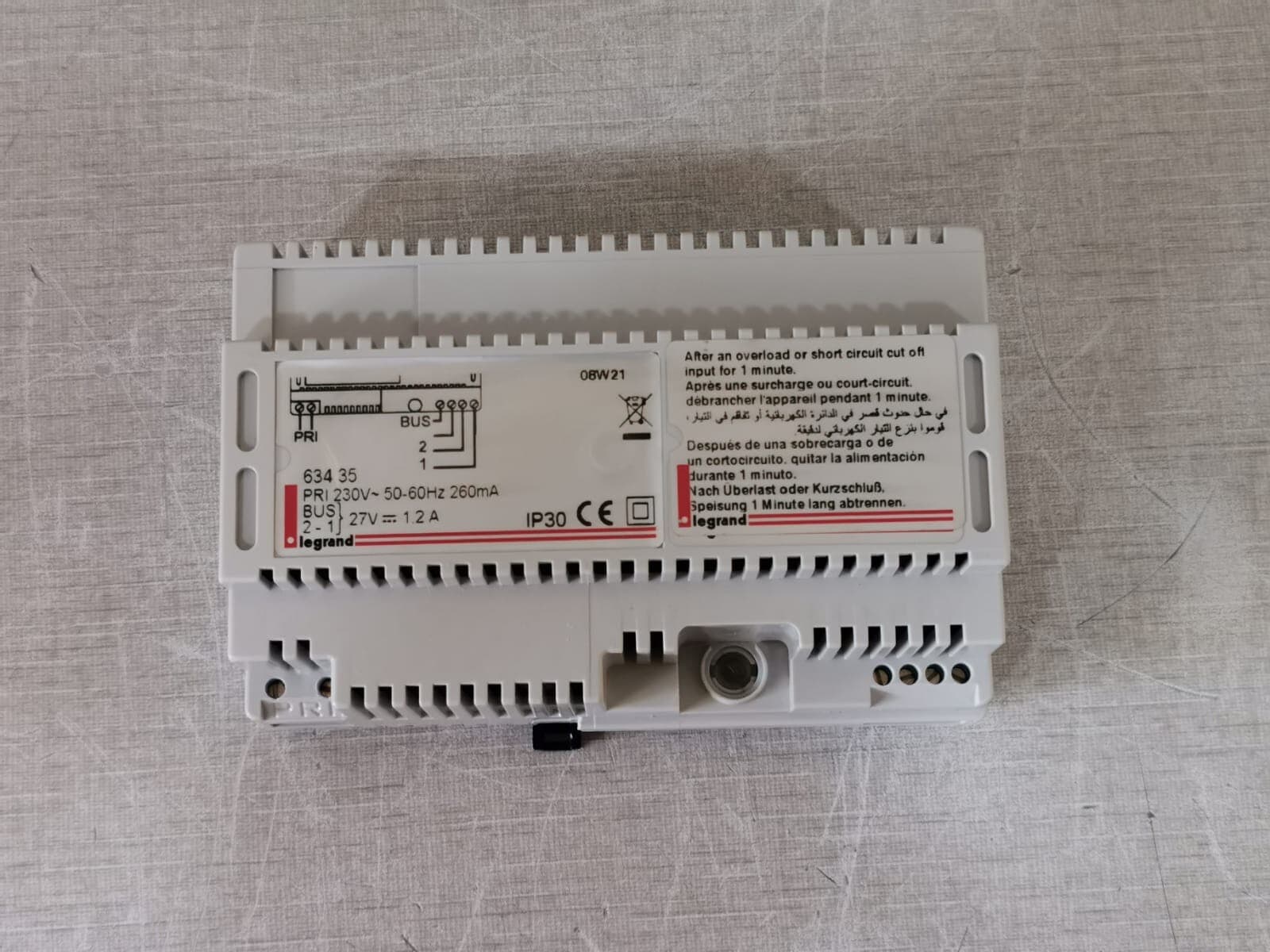 634 35 Legrand LGR063435 Power Supply