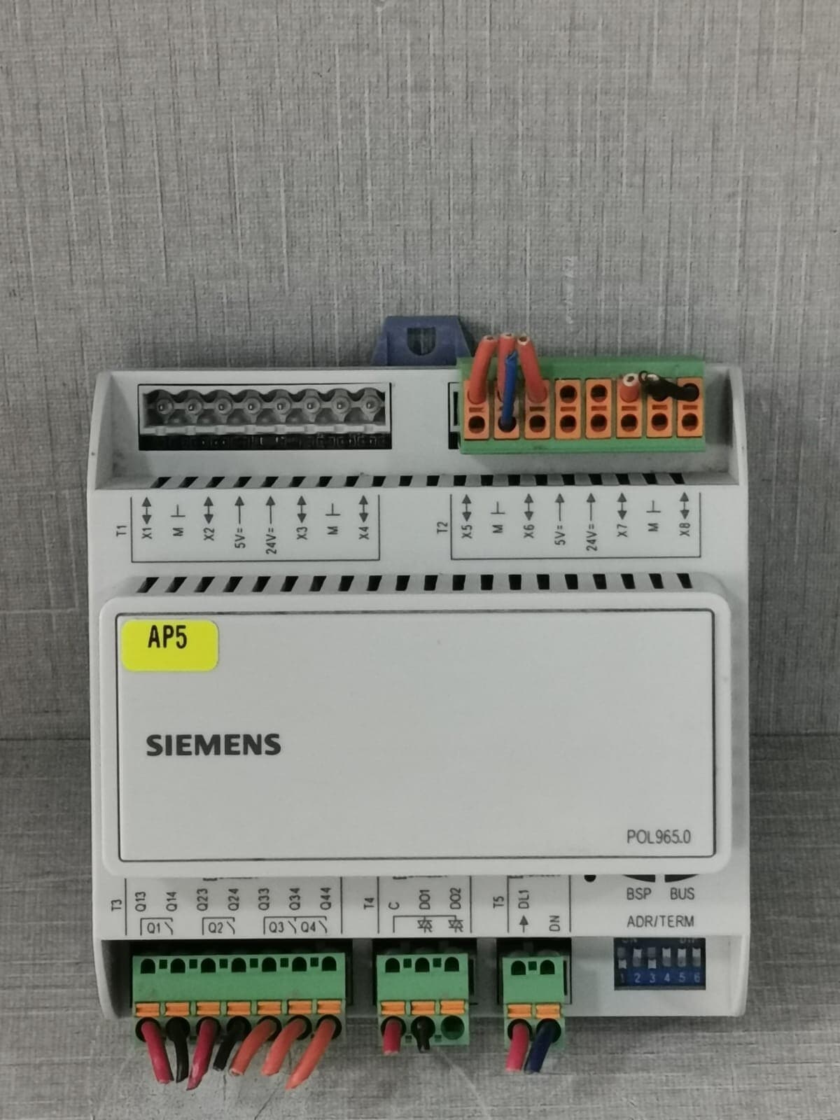 SIEMENS POL965.00/STD I/O EXTENSION MODULE
