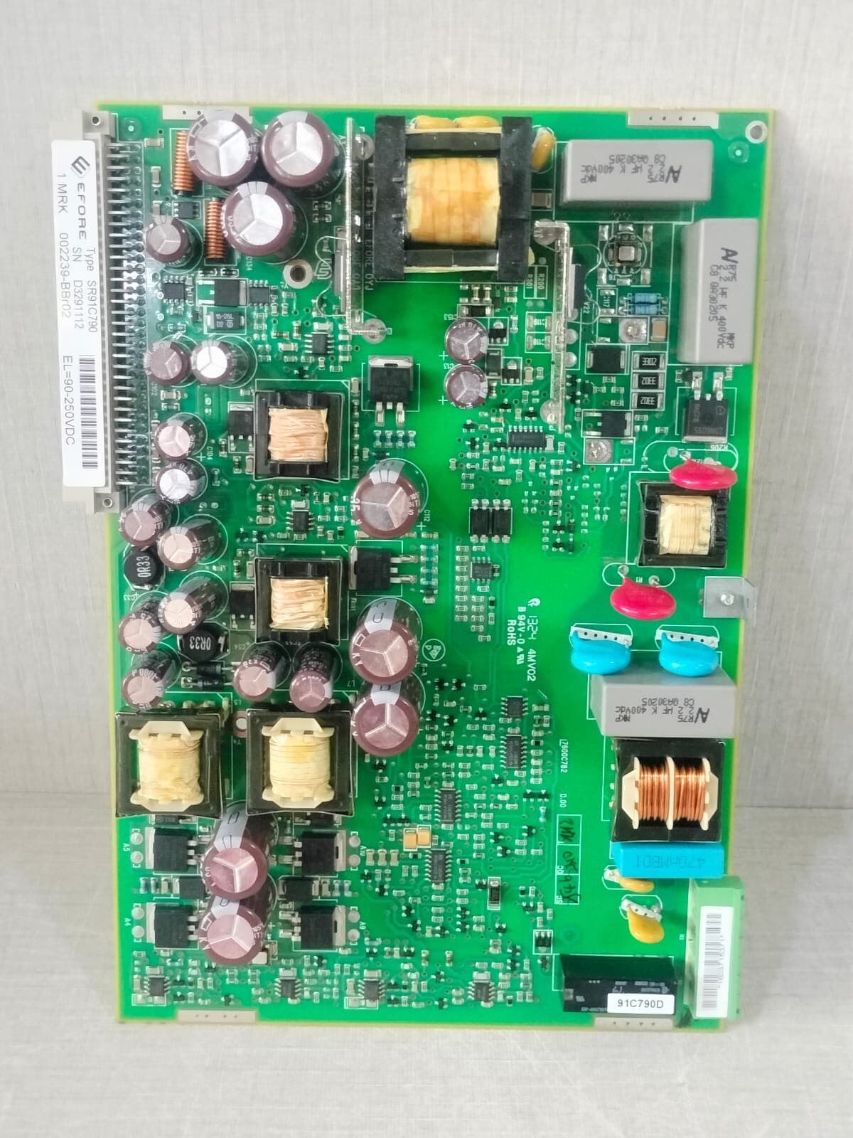 EFORE 1 MRK 002239-BBr02/ 1 MRK 002239-BB SR91C790 POWER SUPPLY BOARD