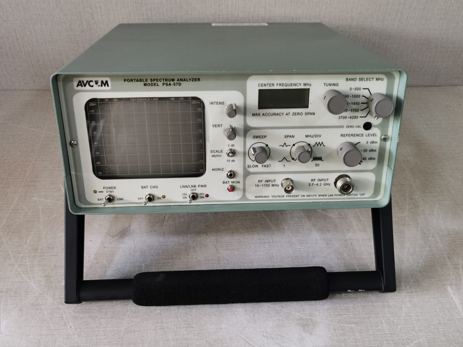AVCOM PSA-37D AVCOM PSA-37D Portable Spectrum Analyzer