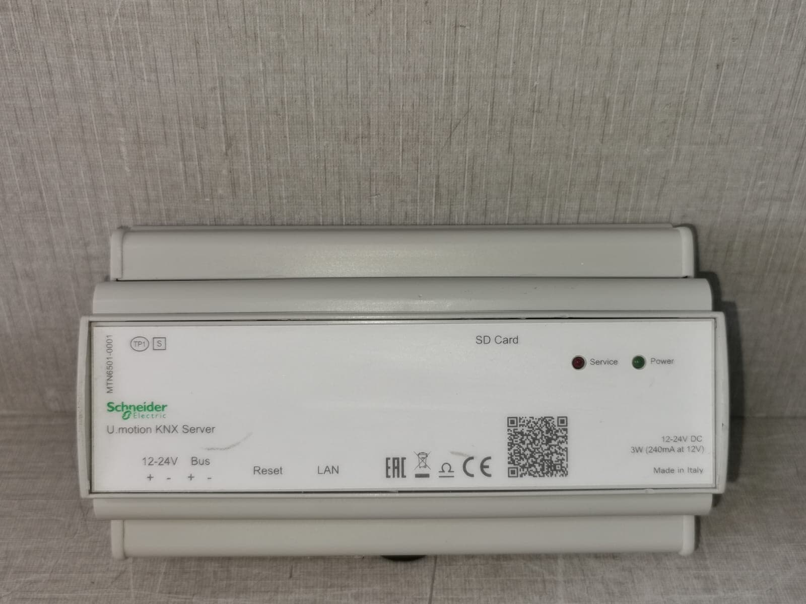 SCHNEIDER ELECTRIC MTN6501-0001 U.MOTION KNX SERVER